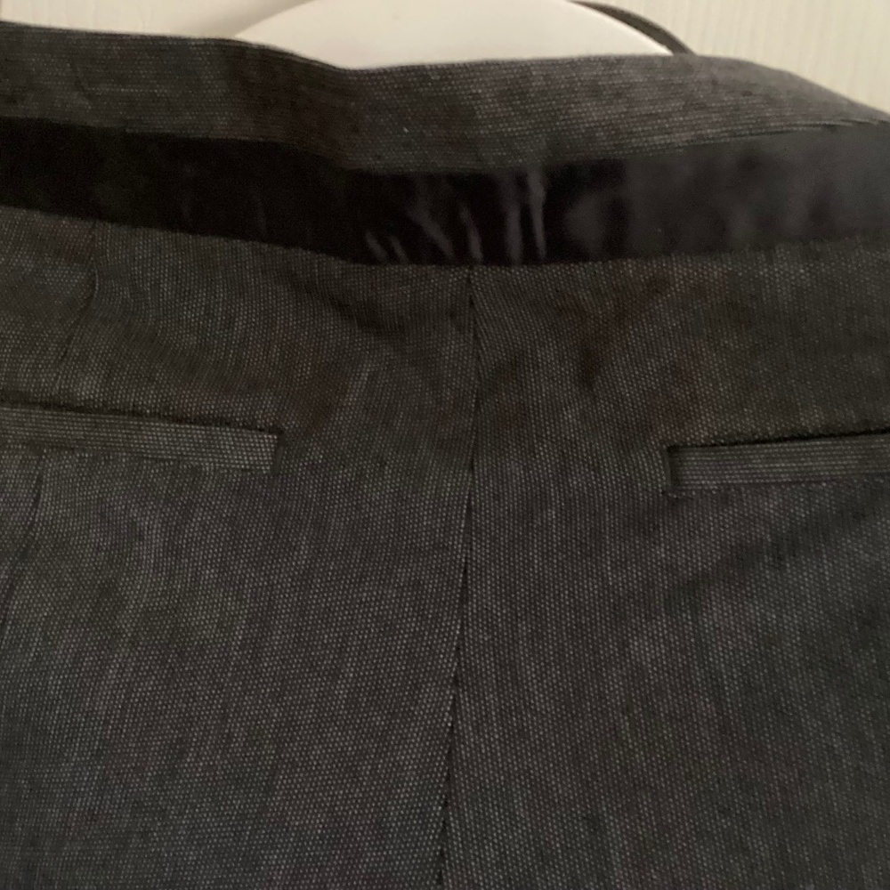 Express columnist dark gray 14 Long with black stripe at waist - Picture 5 of 8